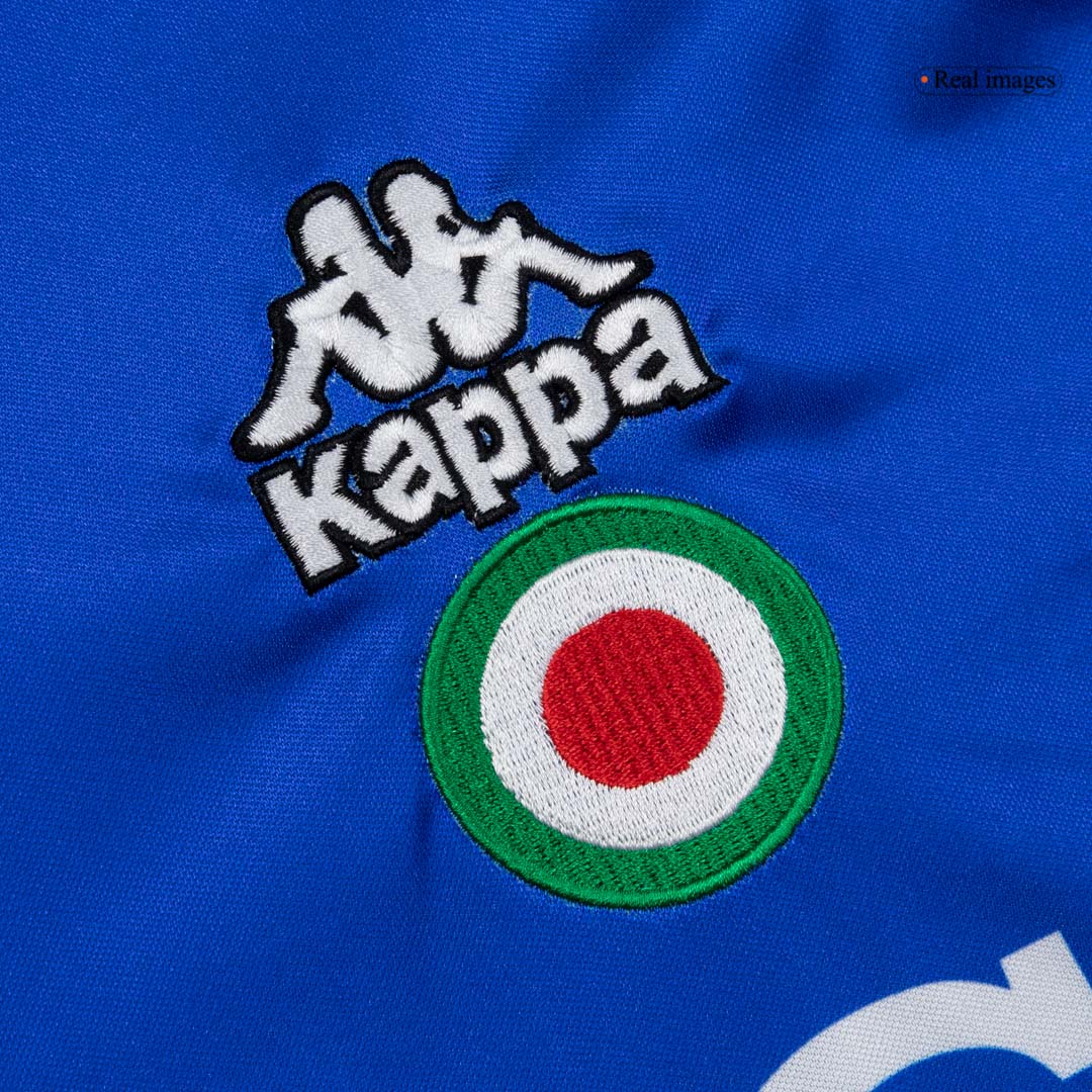 Retro 95/96 Juventus Away Soccer Jersey Blue