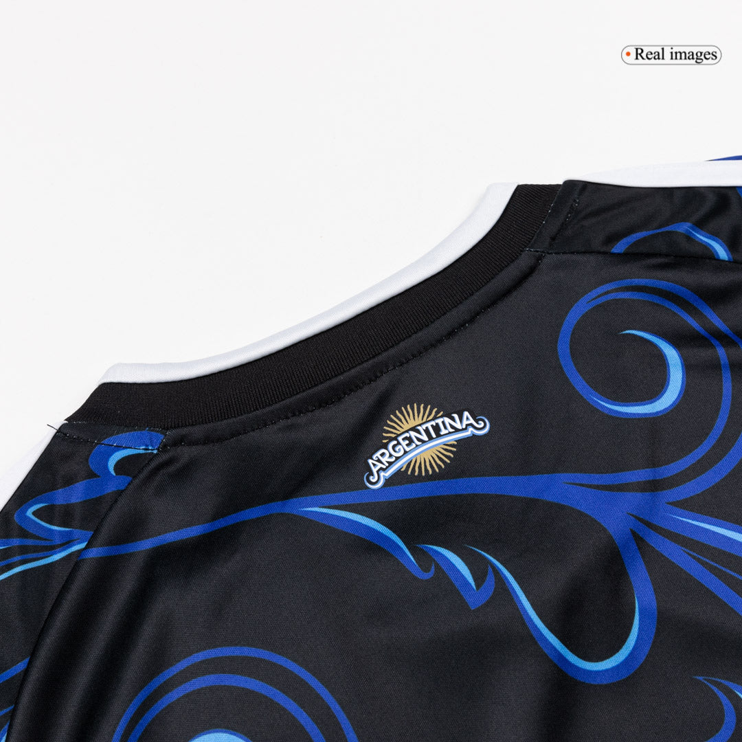 Women's Argentina Away Soccer Jersey World Cup 2026 Black