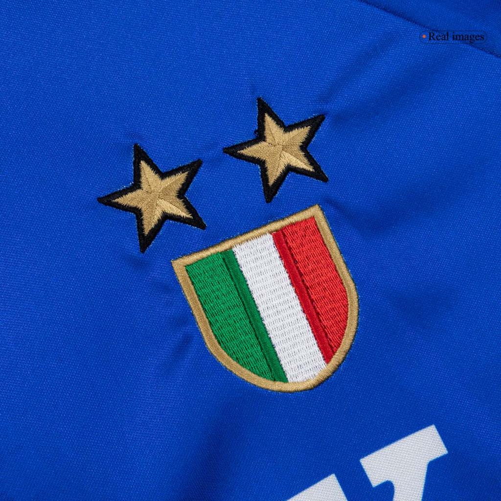 Retro 95/96 Juventus Away Soccer Jersey Blue