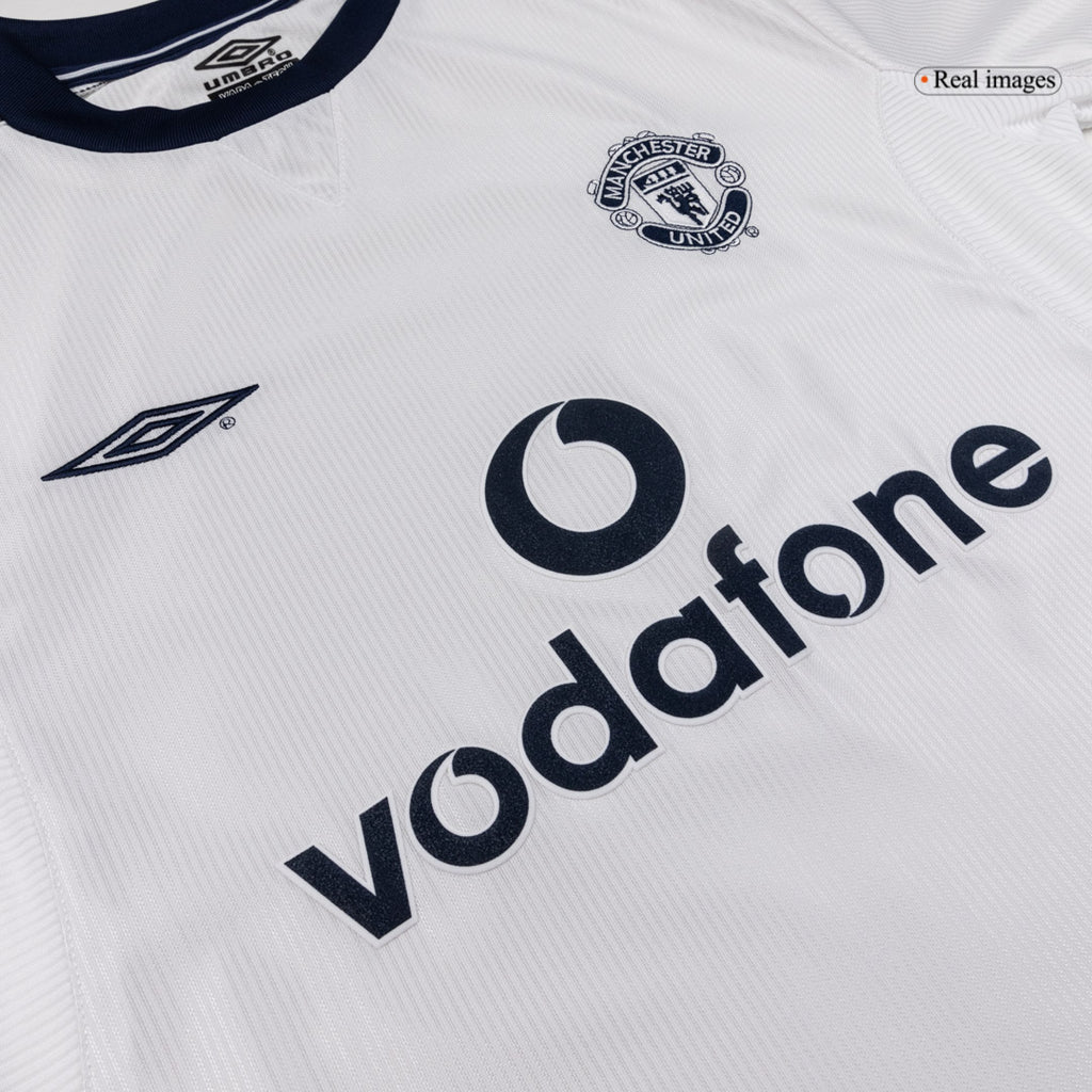 Retro Manchester United #7 BECKHAM Away Jersey 2000/01