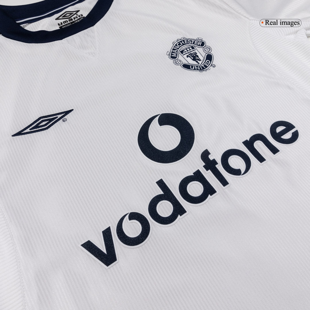 Retro Manchester United #7 BECKHAM Away Jersey 2000/01