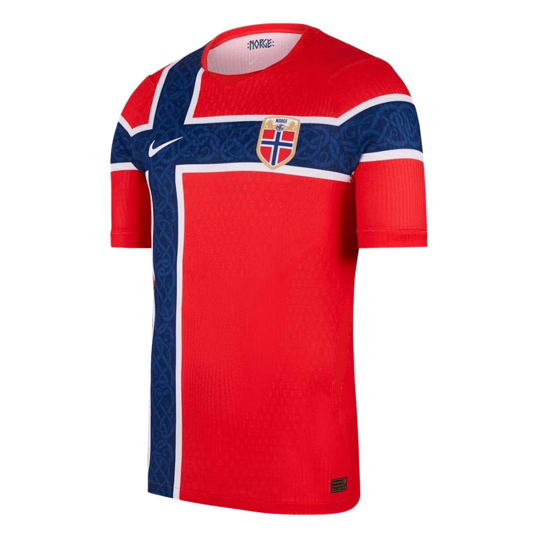 Player Version Norway Home Soccer Jersey World Cup 2026 Red