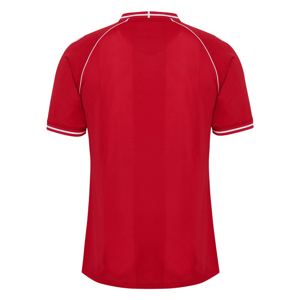 Men Fan Denmark Home Soccer Jersey World Cup 2026 Red