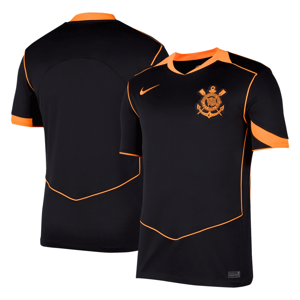 25/26 SC Corinthians Third Soccer Jersey Black