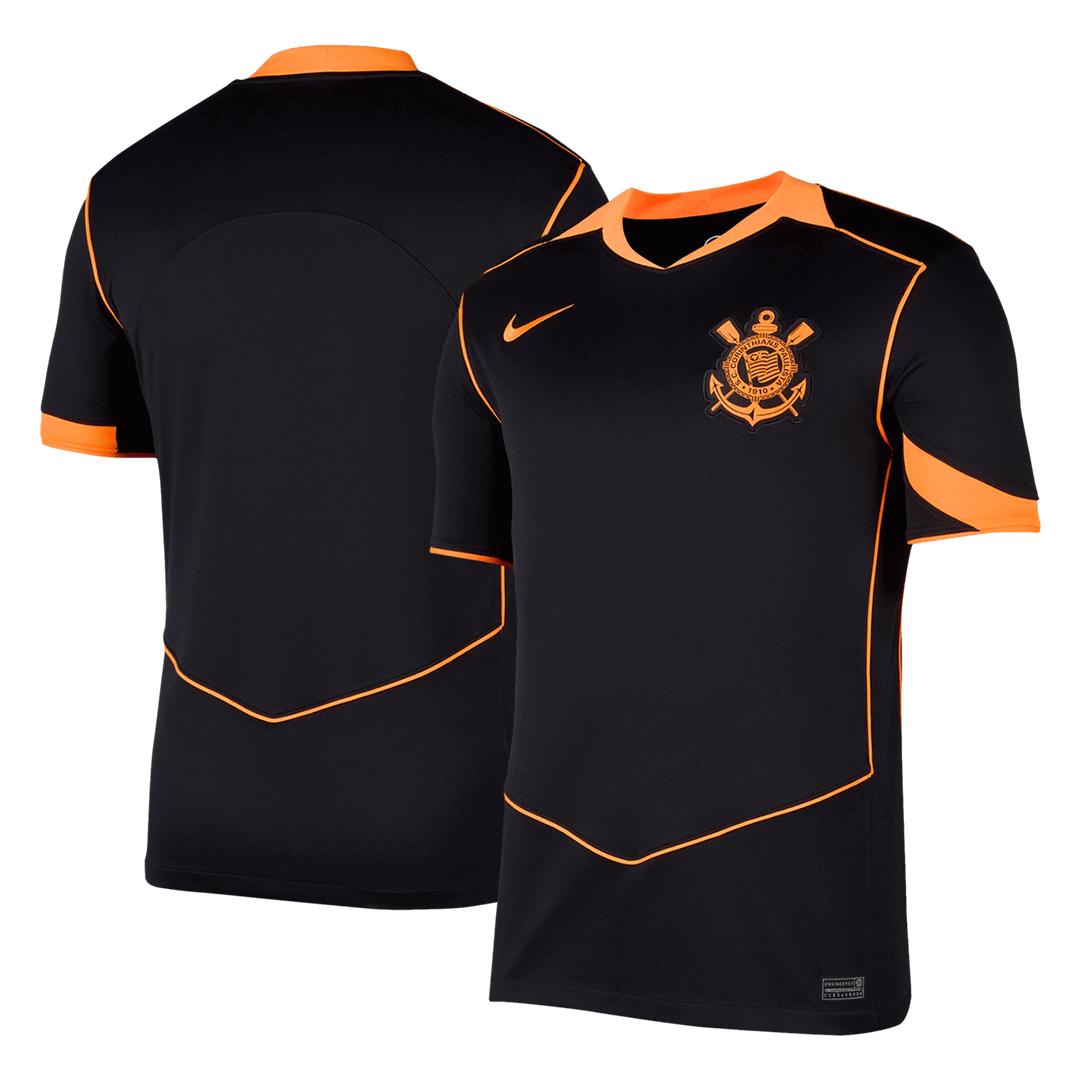 25/26 SC Corinthians Third Soccer Jersey Black