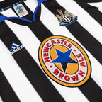 Retro 99/00 Newcastle United Home Soccer Jersey Black&White