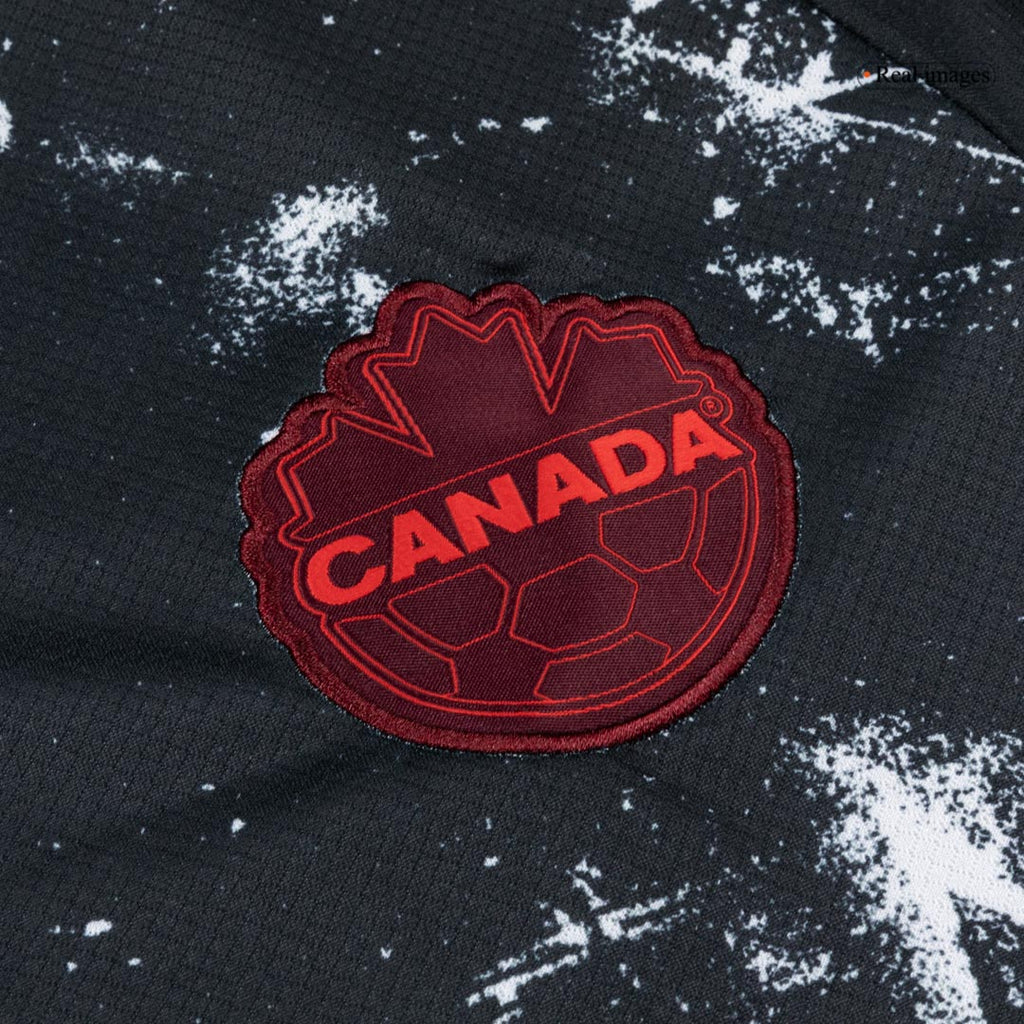 Canada Away Soccer Jersey World Cup 2026 Black