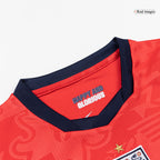 Kid's England Away Soccer Jersey Kit(Jersey+Shorts) World Cup 2026 White