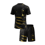 Kid's PSG Jordan Night Edition Soccer Jersey Kit(Jersey+Shorts) 2025/26 Black