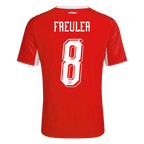 REULER #8 Switzerland Home Soccer Jersey World Cup 2026 Red