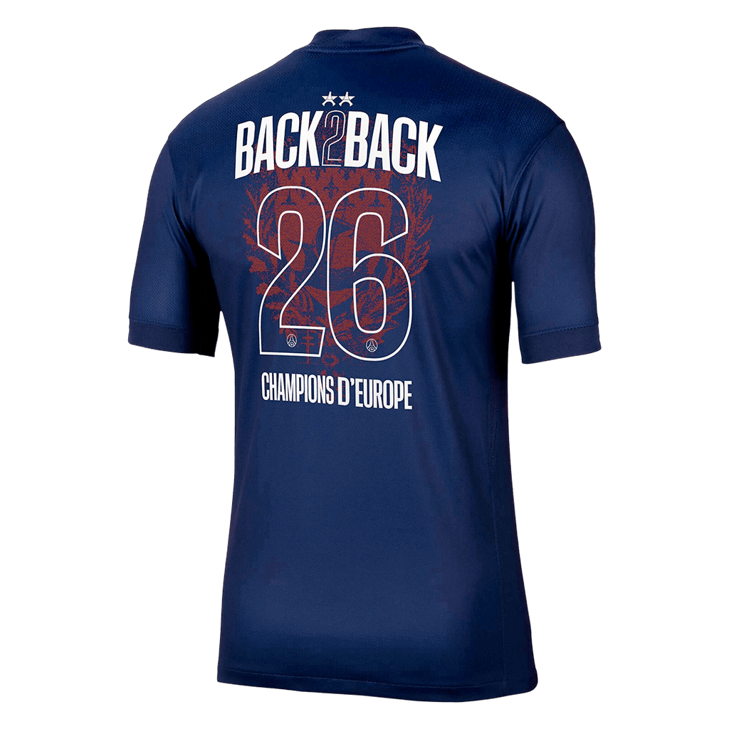 Champions of Europe #26 PSG Home Jersey 2025/26 - [Super Replica]