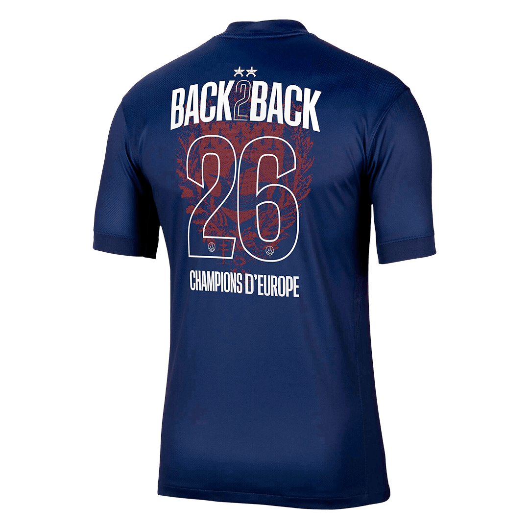 Champions of Europe #26 PSG Home Jersey 2025/26 - [Super Replica]