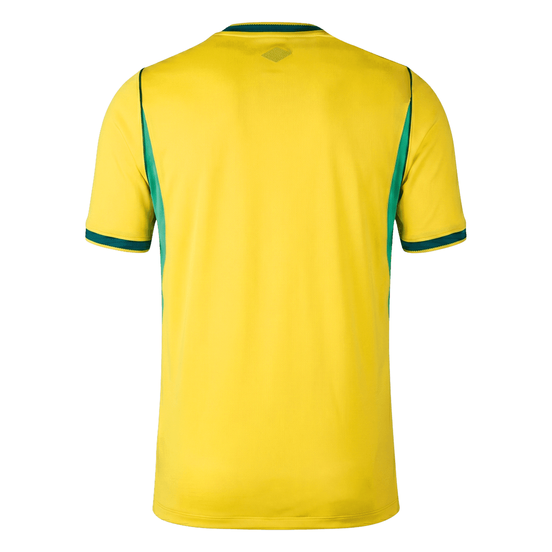 Brazil Home Soccer Jersey Kit (Jersey+Shorts) World Cup 2026 Yellow