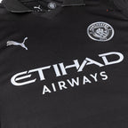 CHERKI #10 Manchester City Away Soccer Jersey 2025/26 Black