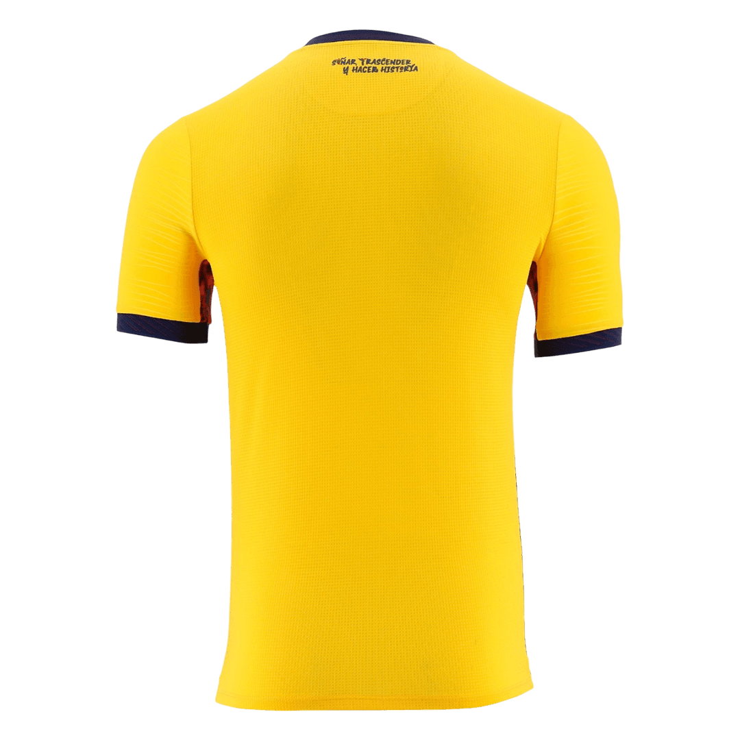 Ecuador Home Soccer Jersey World Cup 2026 Yellow