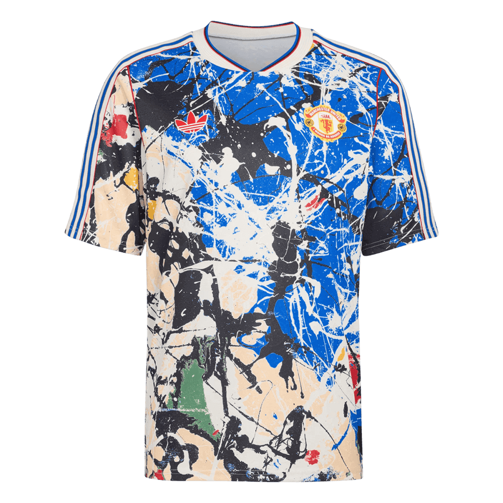 Manchester United Pre-Match Soccer Jersey 25/26 Blue