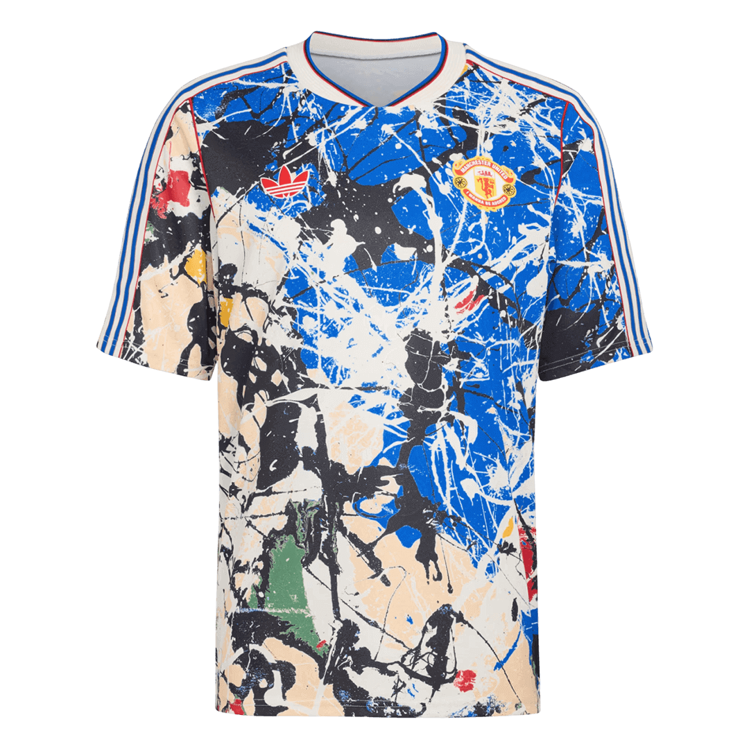 Manchester United Pre-Match Soccer Jersey 25/26 Blue