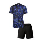 Kid's Argentina Away Soccer Jersey Kit(Jersey+Shorts) World Cup 2026 Black