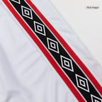 Retro 1998 Manchester United Home Shorts White