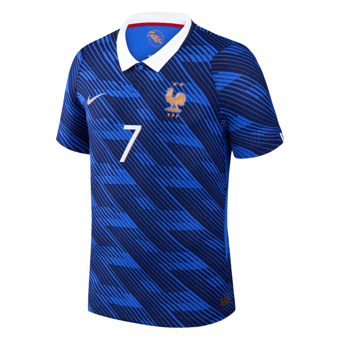 DEMBELE #7 Player Version France Home Soccer Jersey World Cup 2026 Blue