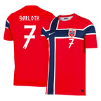 SØRLOTH #7 Norway Home Jersey World Cup 2026