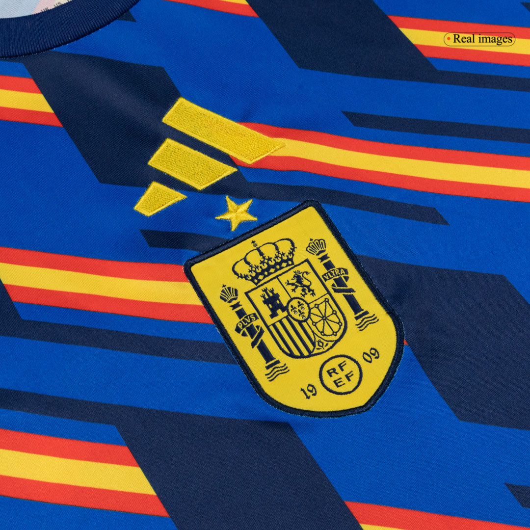 Spain Pre-Match Soccer Jersey World Cup 2026 Navy