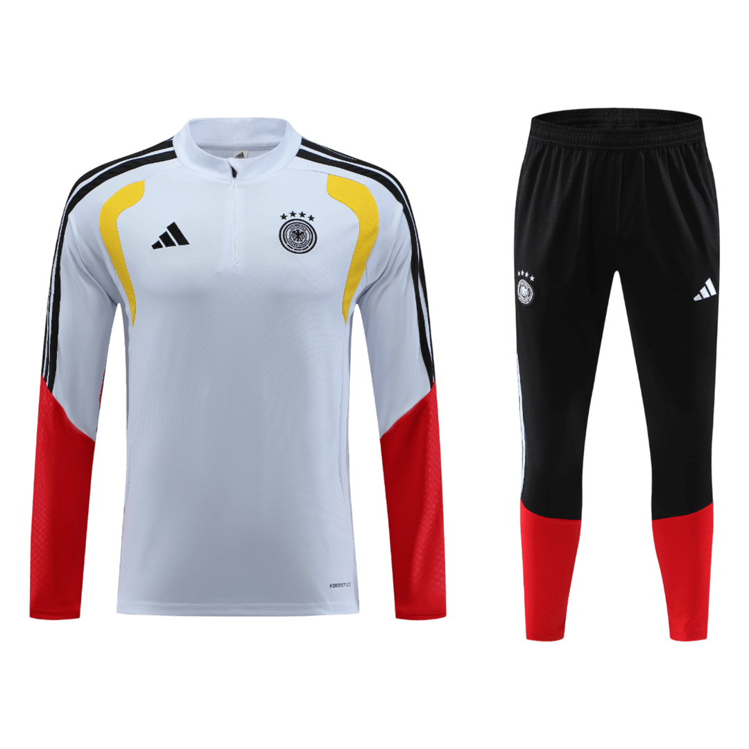 Kid's Germany Zipper Sweatshirt Kit(Top+Pants) 2026 White