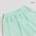 Kid's France Away Soccer Jersey Kit(Jersey+Shorts) World Cup 2026 Mint Green