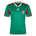 Men Retro Fan Version Mexico Home Soccer Jersey World Cup 2010 Green
