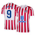 SØRLOTH #9 Player Version  Atletico Madridl Home Soccer Jersey 25/26 Red&White