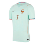 DEMBELE #7 France Away Soccer Jersey World Cup 2026 Blue