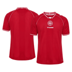 Men Fan Denmark Home Soccer Jersey World Cup 2026 Red