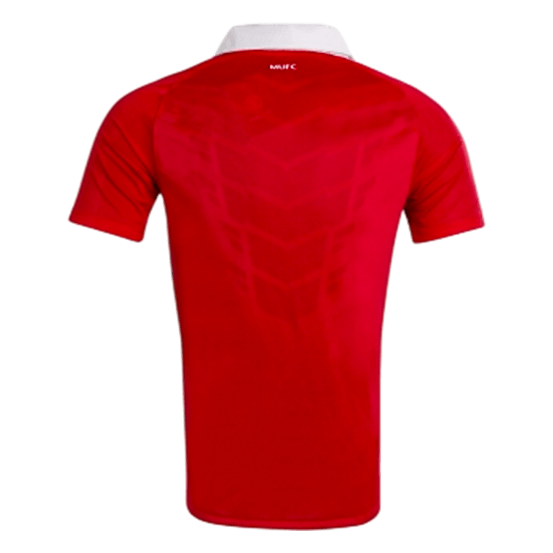 Men Retro Fan Version 10/11 Manchester United Home Soccer Jersey Red