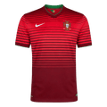 Men Retro Fan Version 2014 Portugal Special Soccer Jersey Red