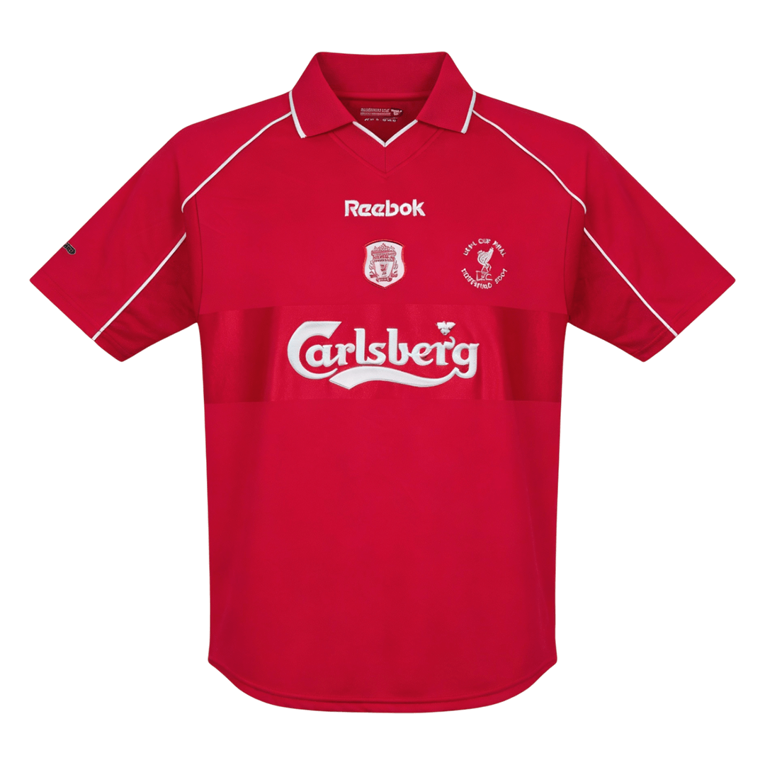 Liverpool 2001/01 Retro Home Soccer Jersey
