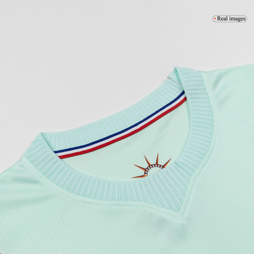 France Away Soccer Jersey World Cup 2026 Blue