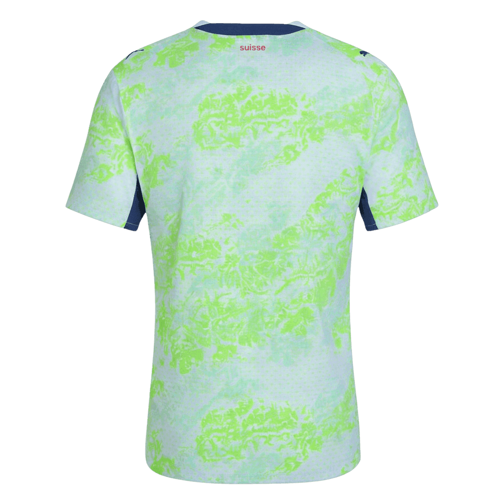 Player Version Switzerland Away Soccer Jersey World Cup 2026 Green