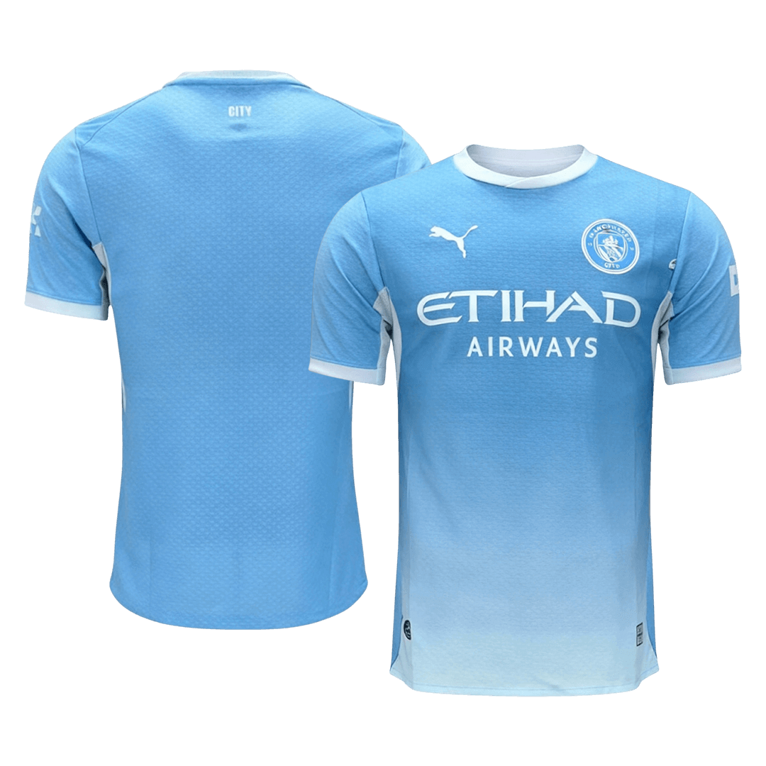 Manchester City Home Soccer Jersey 26/27 Blue