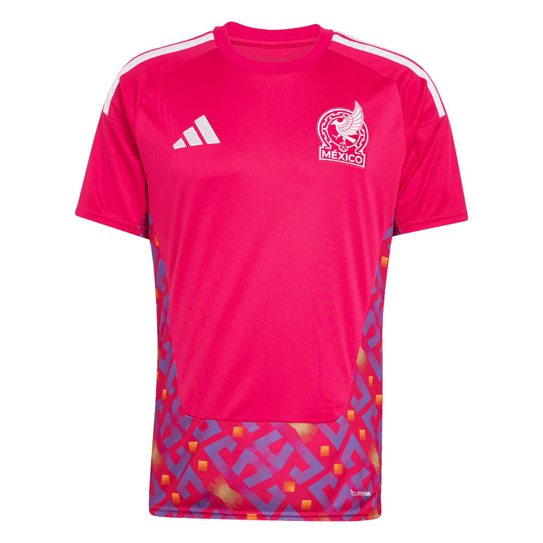 Mexico Goalkeeper Soccer Jersey World Cup 2026 Pink