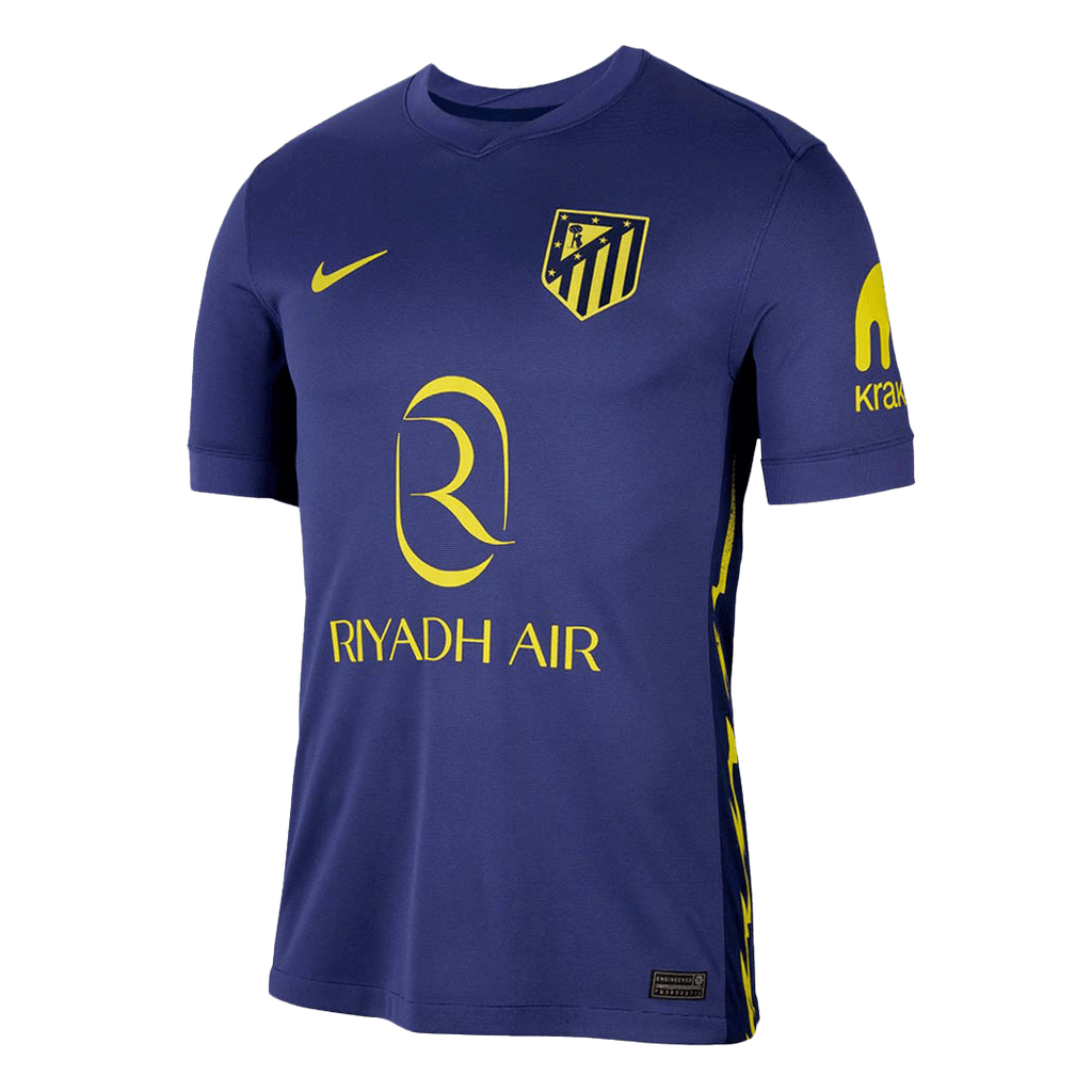 SØRLOTH #9 Atletico Madrid Away Soccer Jersey 2025/26 Navy