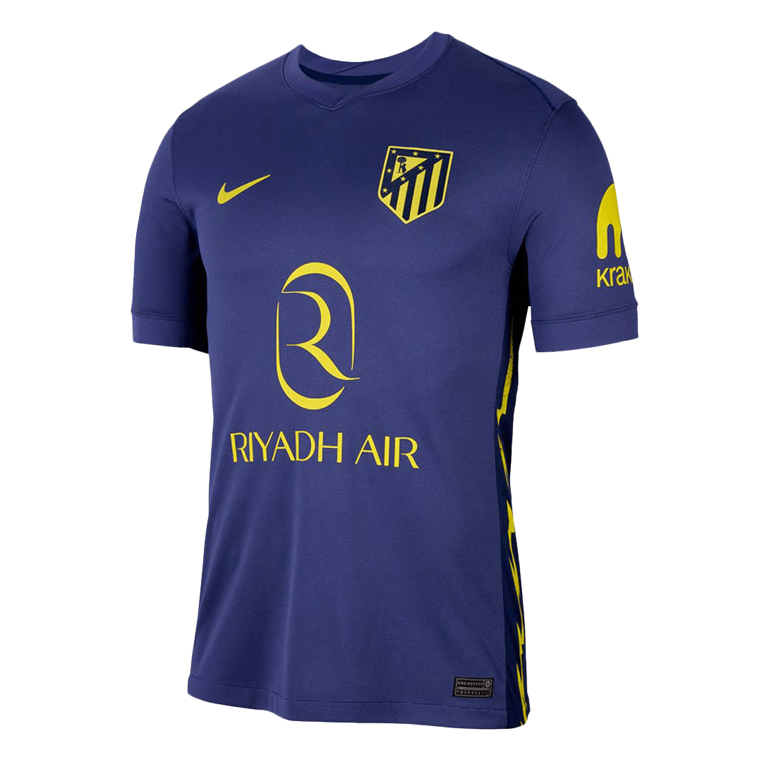 SØRLOTH #9 Atletico Madrid Away Soccer Jersey 2025/26 Navy