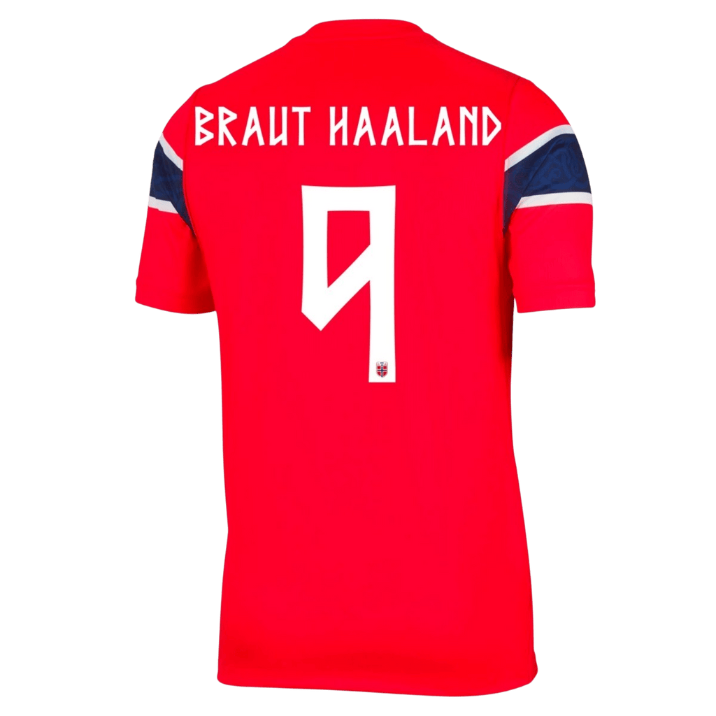 BRAUT HAALAND #9 Norway Home Jersey World Cup 2026