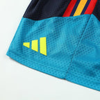 Player Version Spain Pre-match Soccer Jersey Kit(Jersey+Shorts) World Cup 2026 Blue