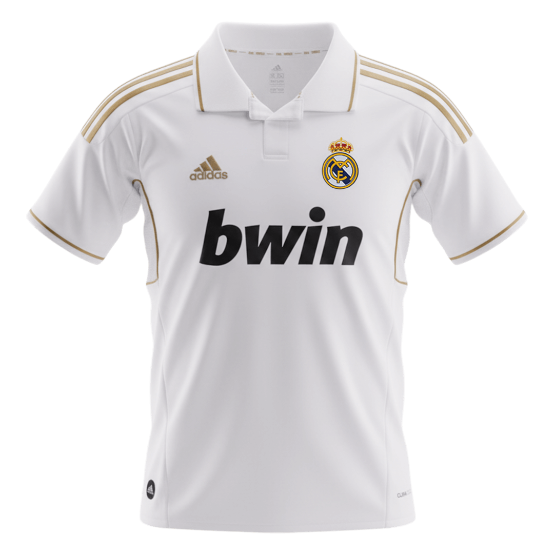 Real Madrid 2011/12 Retro Home Soccer Jersey
