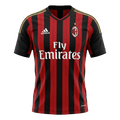 Retro 13/14 AC Milan Home Soccer Jersey Red&Black