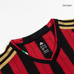 Retro 13/14 AC Milan Home Long Sleeve Jersey Red&Black