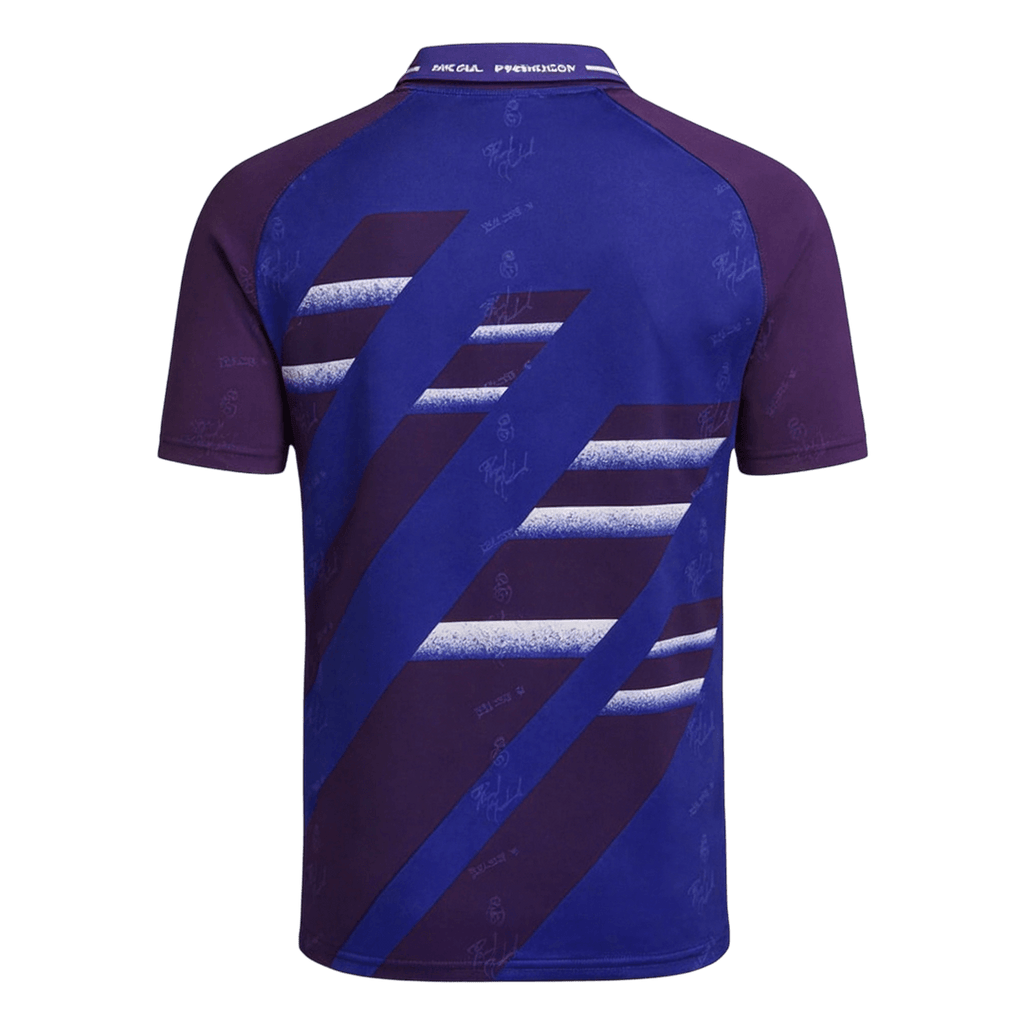 Men Retro Fan Version 94/96 Real Mardid Away Soccer Jersey Purple