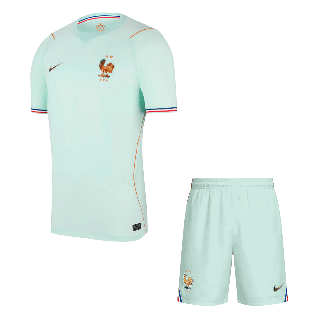 France Away Soccer Jersey Kit(Jersey+Shorts) World Cup 2026