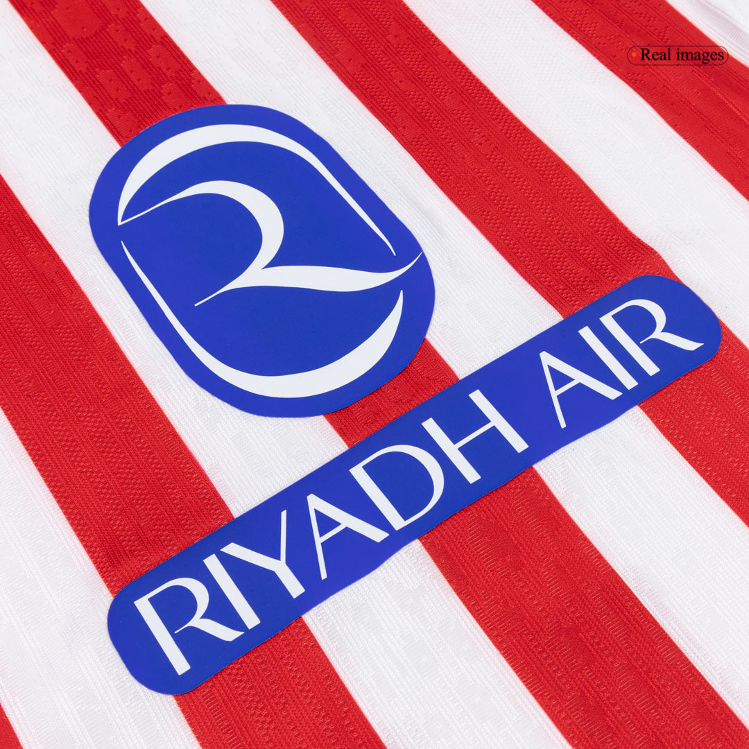 SØRLOTH #9 Player Version  Atletico Madridl Home Soccer Jersey 25/26 Red&White
