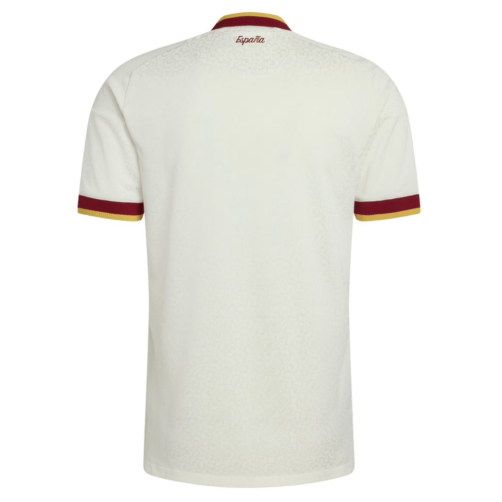 Player Version Spain Away Soccer Jersey World Cup 2026 White
